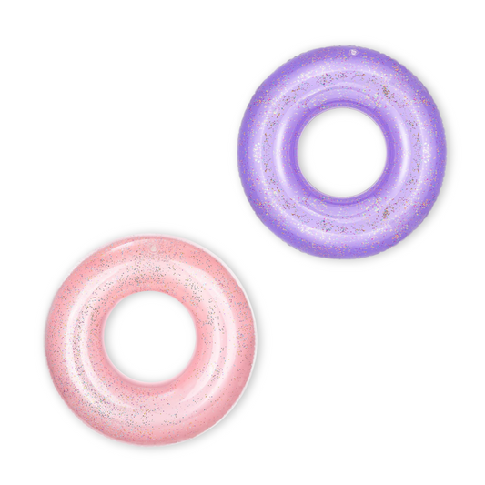 Unicorn Floats Glitter Swim Rings (2-Pack)