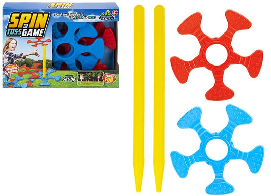 CLEARANCE LOT OF 12 LARGE BOXED SPIN TOSS OUTDOOR SUMMER GAMES - CLEARANCE